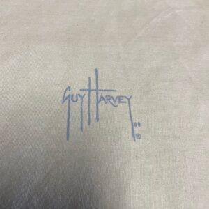 Guy Harvey pale green Shirt with Blue Logo